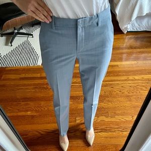 Theory wool blue straight pants 00